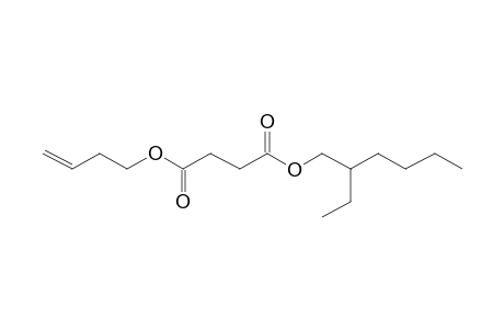 Succinic acid, 2-ethylhexyl but-3-en-1-yl ester