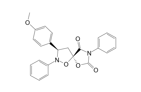 (3R*,5S*)-2-Benzyl-3-(p-anisyl)-8-phenyl-1,6-dioxa-2,8-diazaspiro[4.4]nonane-7,9-dione