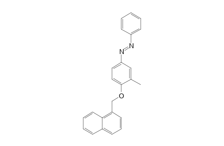 4-[(1"-Naphthyl)methoxy]-3-methylazobenzene