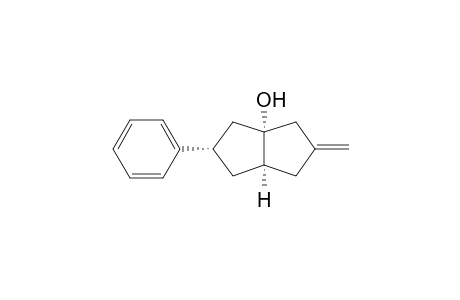 [1R*,5R*,7S*]-3-Methylene-7-phenylbicylo[3.3.0]octan-1-ol