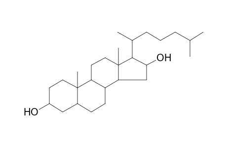 Cholestane-3,16-diol