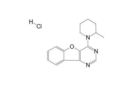 4-(2-methylpiperidin-1-yl)benzofuro[3,2-d]pyrimidine hydrochloride