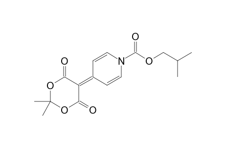 5-[1'-iso-Butoxycarbonyl-4' (1H)-pyridylidene]-2,2-dimethyl-1,3-dioxane-4,6-dione