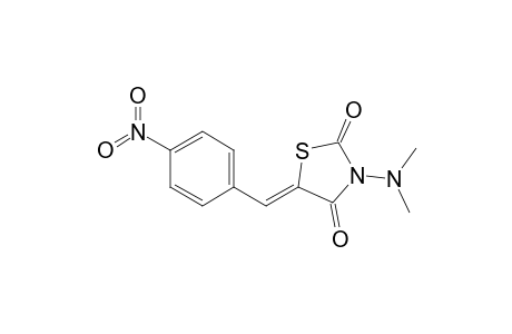 (5Z)-3-(dimethylamino)-5-(4-nitrobenzylidene)thiazolidine-2,4-quinone