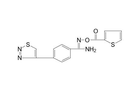 O-(2-thenoyl)-p-(1,2,3-thiadiazol-4-yl)benzamidoxime