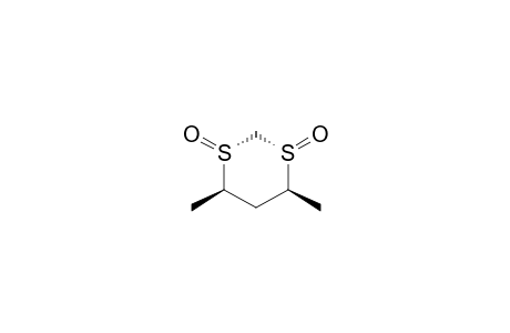 Meso-(1S,3R,4S,6R)-4,6-Dimethyl-1,3-dithiane 1,3-Dioxide