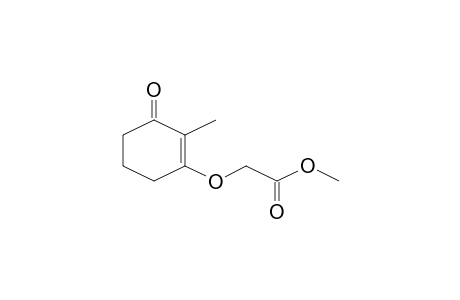 (2-Methyl-3-oxocyclohex-1-enyloxy)acetic acid, methyl ester