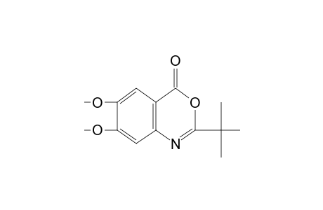 2-tert-butyl-6,7-dimethoxy-4H-3,1-benzoxazin-4-one