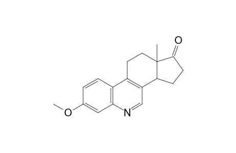 6-Azaestra-1,3,5(10),6,8-pentaen-17-one, 3-methoxy-