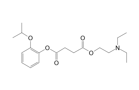 Succinic acid, 2-isopropoxyphenyl N,N-diethyl-2-aminoethyl ester