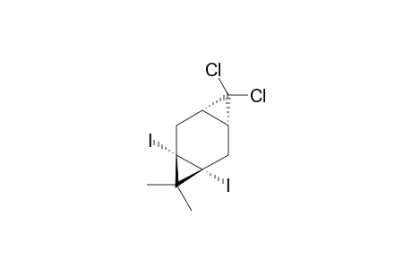 (1-ALPHA,3-BETA,5-BETA,7-ALPHA)-4,4-DICHLORO-1,7-DIIODO-8,8-DIMETHYLTRICYClO-[5.1.0.0]-OCTANE