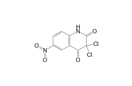 3,3-DICHLORO-6-NITRO-2,4(1H,3H)-QUINOLINEDIONE