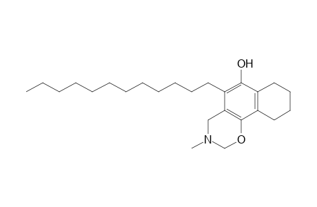2H-Naphth[2,1-e]-1,3-oxazin-6-ol, 5-dodecyl-3,4,7,8,9,10-hexahydro-3-methyl-
