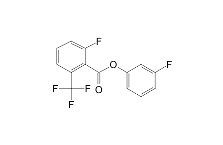 6-Fluoro-2-trifluoromethylbenzoic acid, 3-fluorophenyl ester