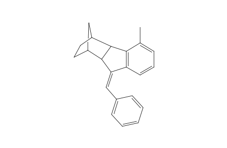 2,3,4,4a,9,9a-Hexahydro-5-methyl-9(E)-(phenylmethylene)-1,4-methano-9H-fluorene