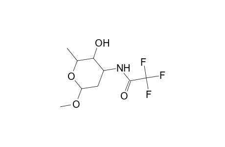 L-lyxo-Hexopyranoside, methyl 2,3,6-trideoxy-3-[(trifluoroacetyl)amino]-