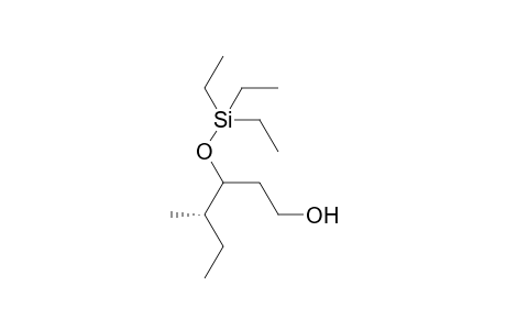 (4S)-4-Methyl-3-[(triethylsilyl)oxy]hexan-1-ol