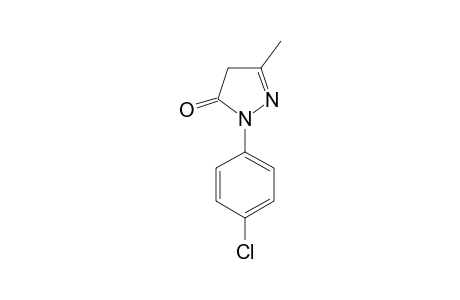 1-(p-chlorophenyl)-3-methyl-2-pyrazolin-5-one