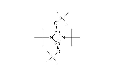 TRANS-2,4-DI-TERT.-BUTOXY-1,3-DI-TERT.-BUTYL-1,2,3,4-DIAZADISTIBETIDINE