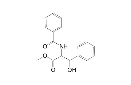 2-Benzamido-3-hydroxy-3-phenyl-propionic acid methyl ester