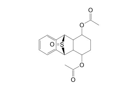 (endo)-9,10-Epithio-1.alpha.,4.alpha.-diacetoxy-(octahydro)anthracene - S-oxide