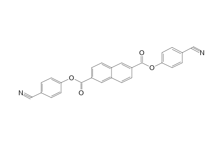Naphthalene-2,6-dicarboxylic acid, bis-(4-cyanophenyl ester