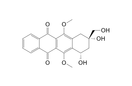 (7S,9S)-7,9-DIHYDROXY-9-HYDROXYMETHYL-6,11-DIMETHOXY-7,8,9,10-TETRAHYDRONAPHTHACENE-5,12-DIONE