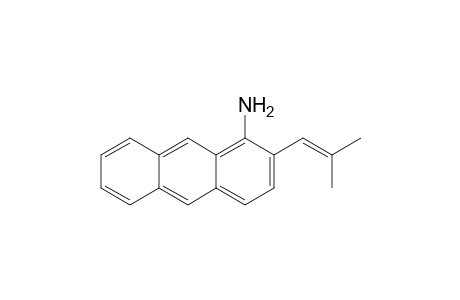 2-(2-Methylpropenyl)anthracen-1-ylamine