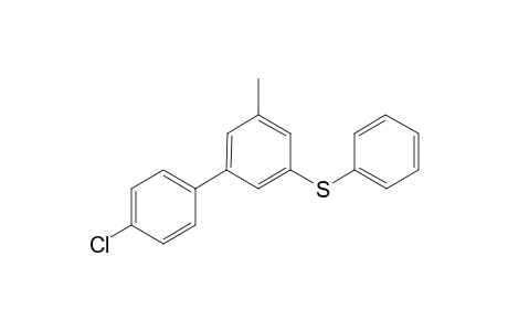 (4'-chloro-5-methylbiphenyl-3-yl)(phenyl)sulfane