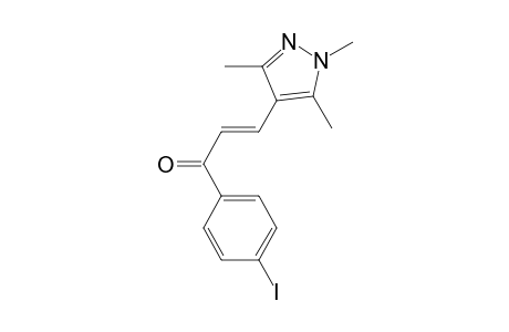 1-(4-Iodo-phenyl)-3-(1,3,5-trimethyl-1H-pyrazol-4-yl)-propenone