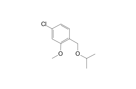 4-Chloro-2-methoxybenzyl alcohol, isopropyl ether