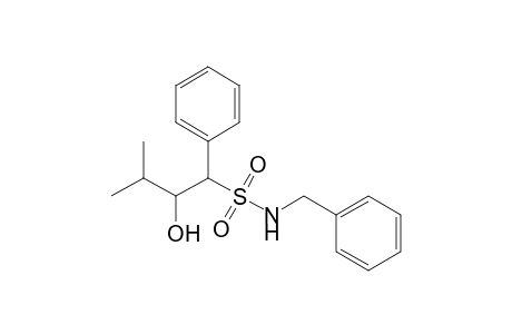 1-Isopropyl-2-phenyl-2-[(benzylamino)sulfonyl]ethanol