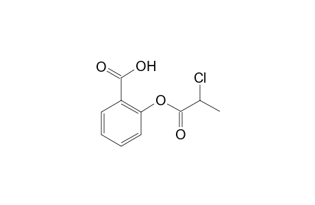2-(2-Chloranylpropanoyloxy)benzoic acid