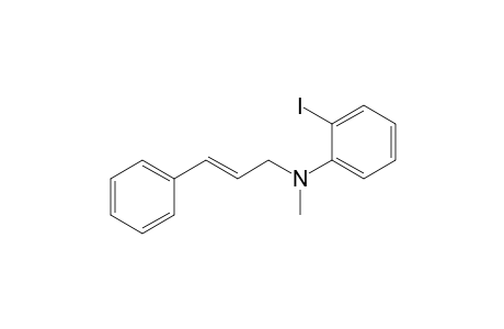 N-Cinnamyl-N-methyl-2-iodoaniline