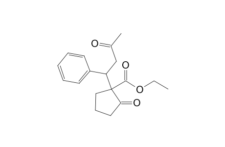 Ethyl 2-oxo-1-(1-phenyl-3-oxobutyl)cyclopentanecarboxylate isomer