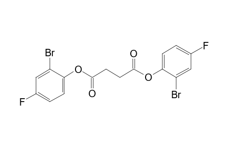 Succinic acid, di(2-bromo-4-fluorophenyl) ester