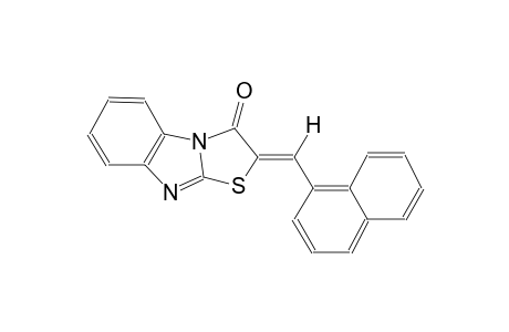 (2Z)-2-(1-naphthylmethylene)[1,3]thiazolo[3,2-a]benzimidazol-3(2H)-one