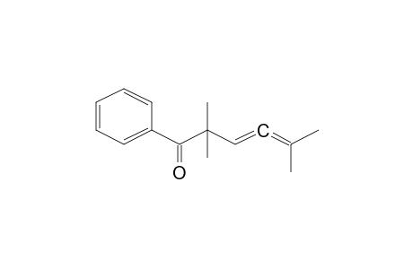 2,2,5-Trimethyl-1-phenylhexa-3,4-dien-1-one