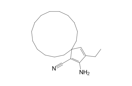 2-Amino-3-ethylspiro[4.14]nonadeca-1,3-diene-1-carbonitrile