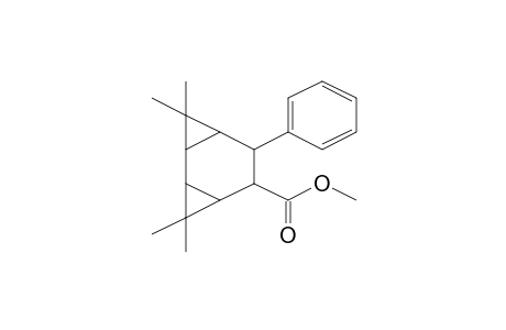 Tricyclo[5.1.0.0(4,6)]octane-2-carboxylic acid, 5,5,8,8-tetramethyl-3-phenyl-, methyl ester