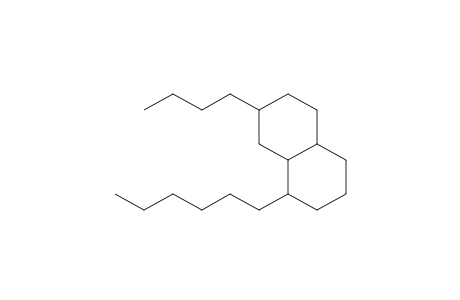 7-Butyl-1-hexyldecahydronaphthalene