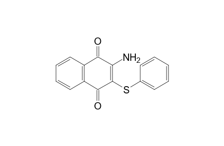 2-Amino-3-(phenylthio)-1,4-naphthoquinone