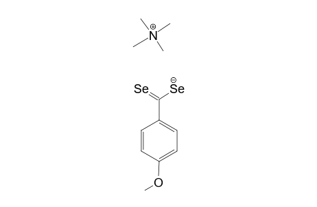 TETRAMETHYLAMMONIUM-4-METHOXYDISELENOBENZOATE