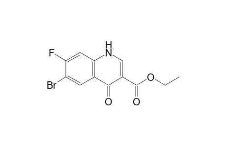 6-Bromo-7-fluoro-4-keto-1H-quinoline-3-carboxylic acid ethyl ester