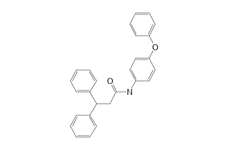 Propanamide, 3,3-diphenyl-N-(4-phenoxyphenyl)-