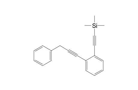 Trimethyl((2-(3-phenylprop-1-ynyl)phenyl)ethynyl)silane