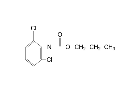 2,6-dichlorocarbanilic acid, propyl ester