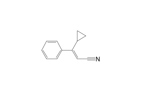 2-Propenenitrile, 3-cyclopropyl-3-phenyl-