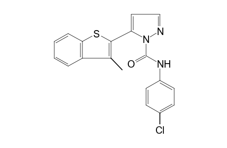 4'-chloro-5-(3-methylbenzo[b]thien-2-yl)pyrazole-1-carboxanilide