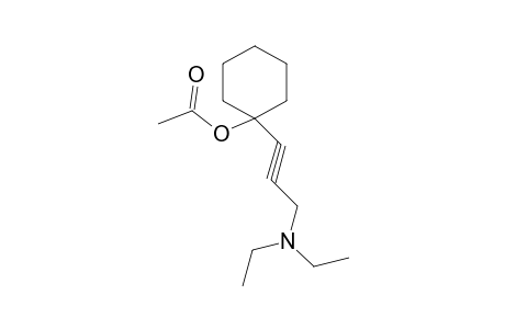 1-[3-(Diethylamino)-1-propynyl]cyclohexyl acetate